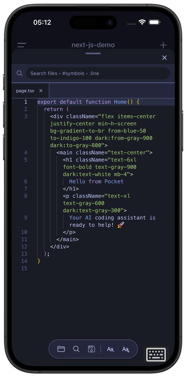 Code Editor View 2